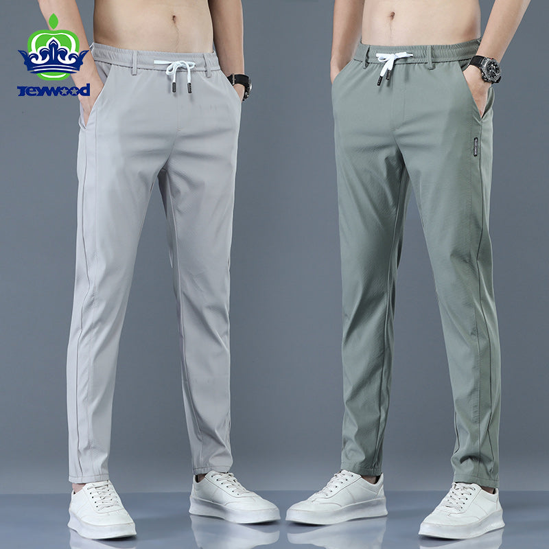 Men's Spring Summer Full Length Casual Work Pants
