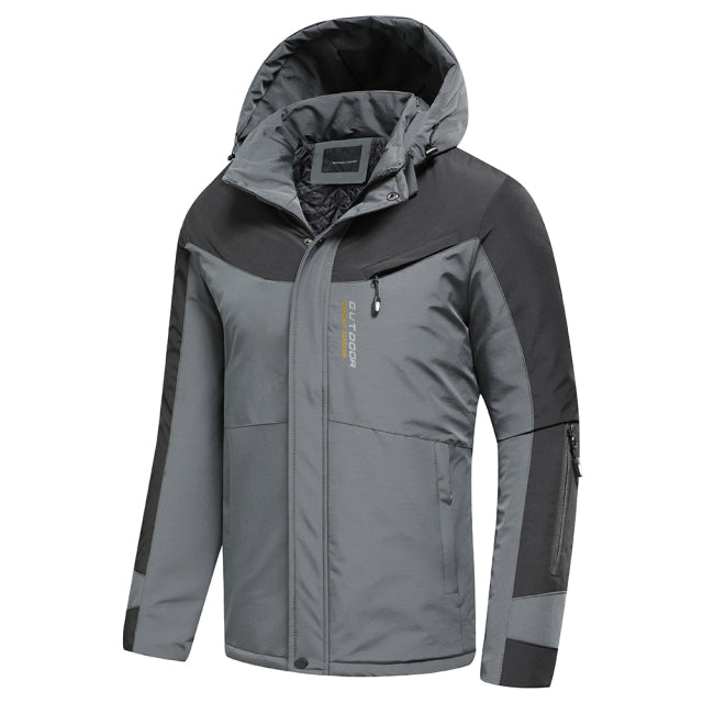 Men's Autumn Fashion Patchwork Waterproof Pockets.