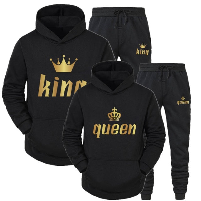 Latest Fashion - Couple Sportwear Set KING or QUEEN