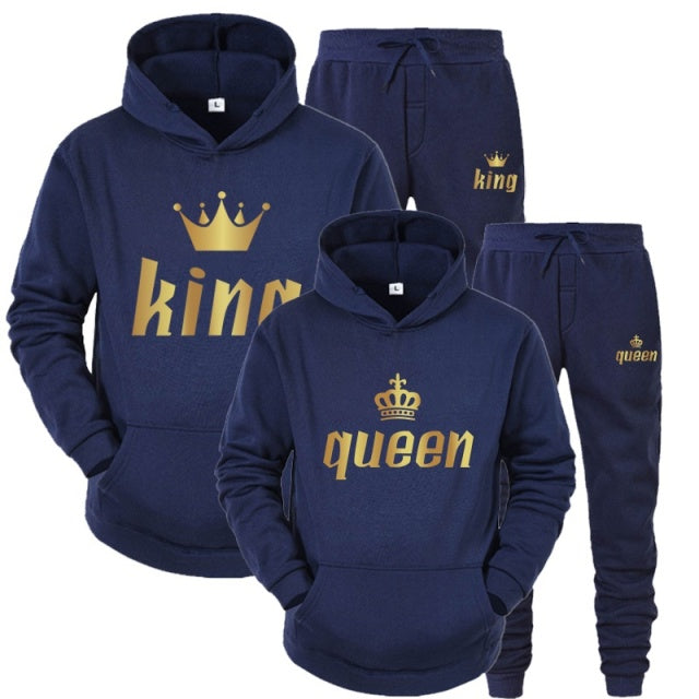 Latest Fashion - Couple Sportwear Set KING or QUEEN
