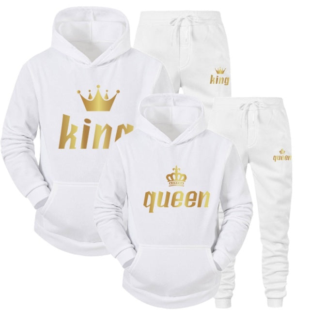 Latest Fashion - Couple Sportwear Set KING or QUEEN