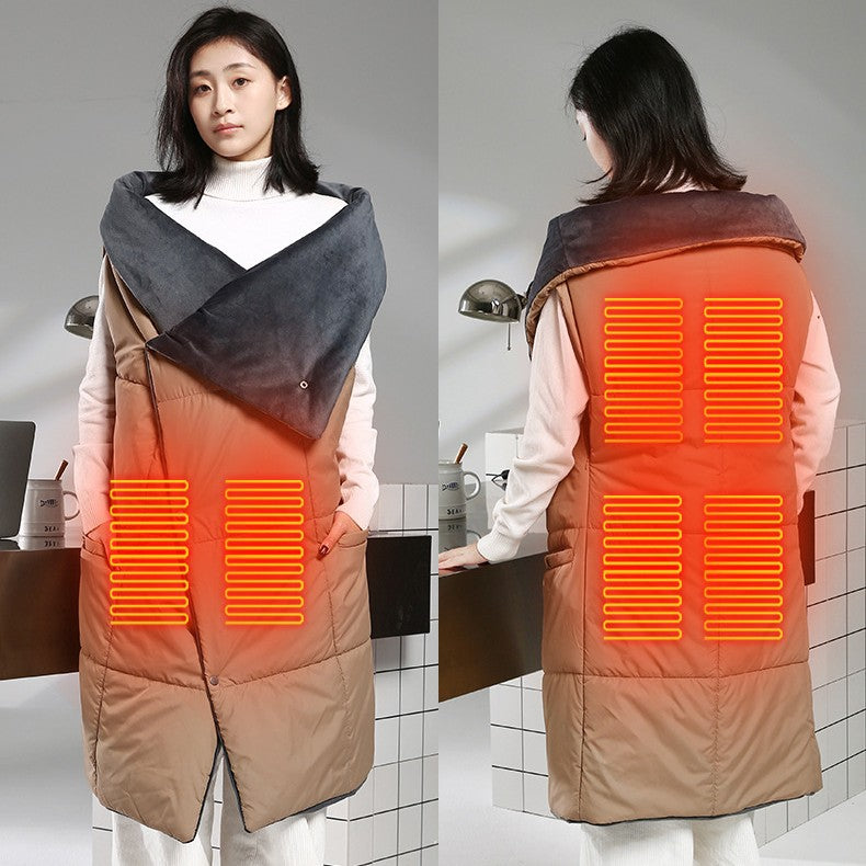 Electric Heating Blanket Smart Heating Shawl