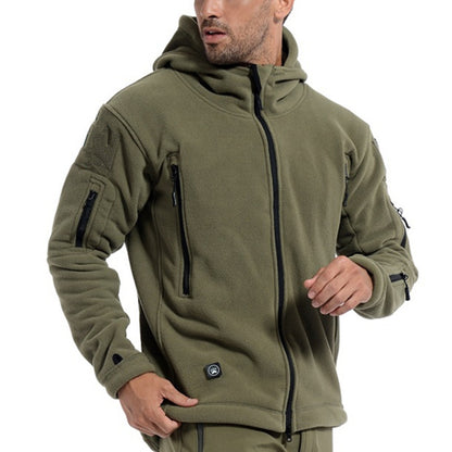 Military Jackets Tactical Jacket For Men Warm Hooded Hike