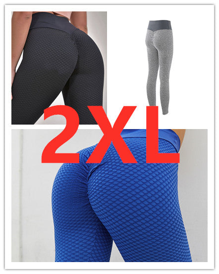 Plaid Leggings Fitness Yoga Pants Women's Seamless High Waist Leggings Breathable Gym