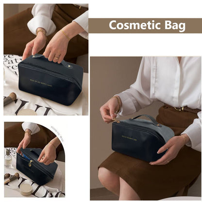 Women's Toiletries Travel Cosmetic Bag.