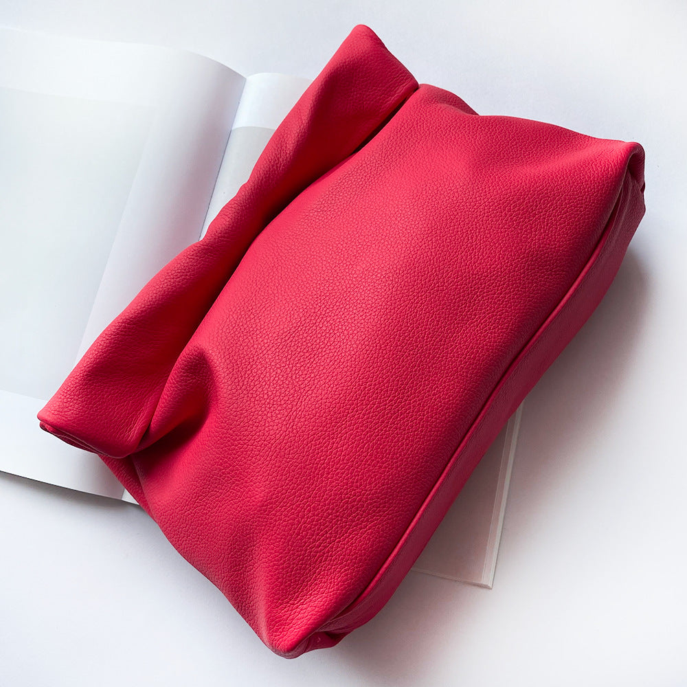 Women's First Layer Yellow Hand Bag Design