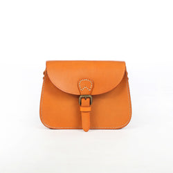 Real Full-grain Leather Crossbody Bag