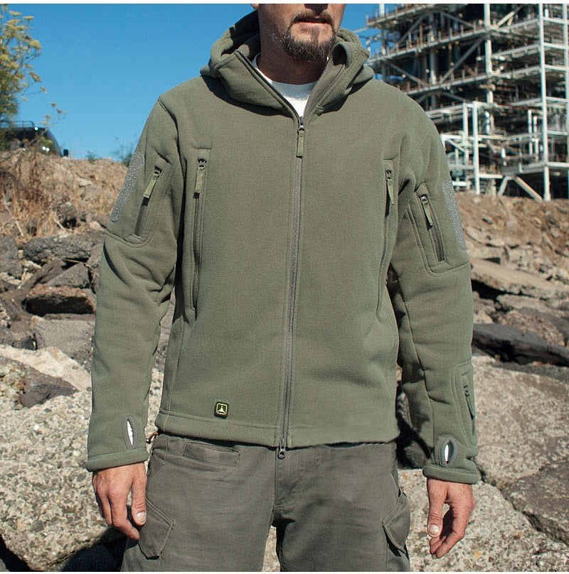 Military Jackets Tactical Jacket For Men Warm Hooded Hike