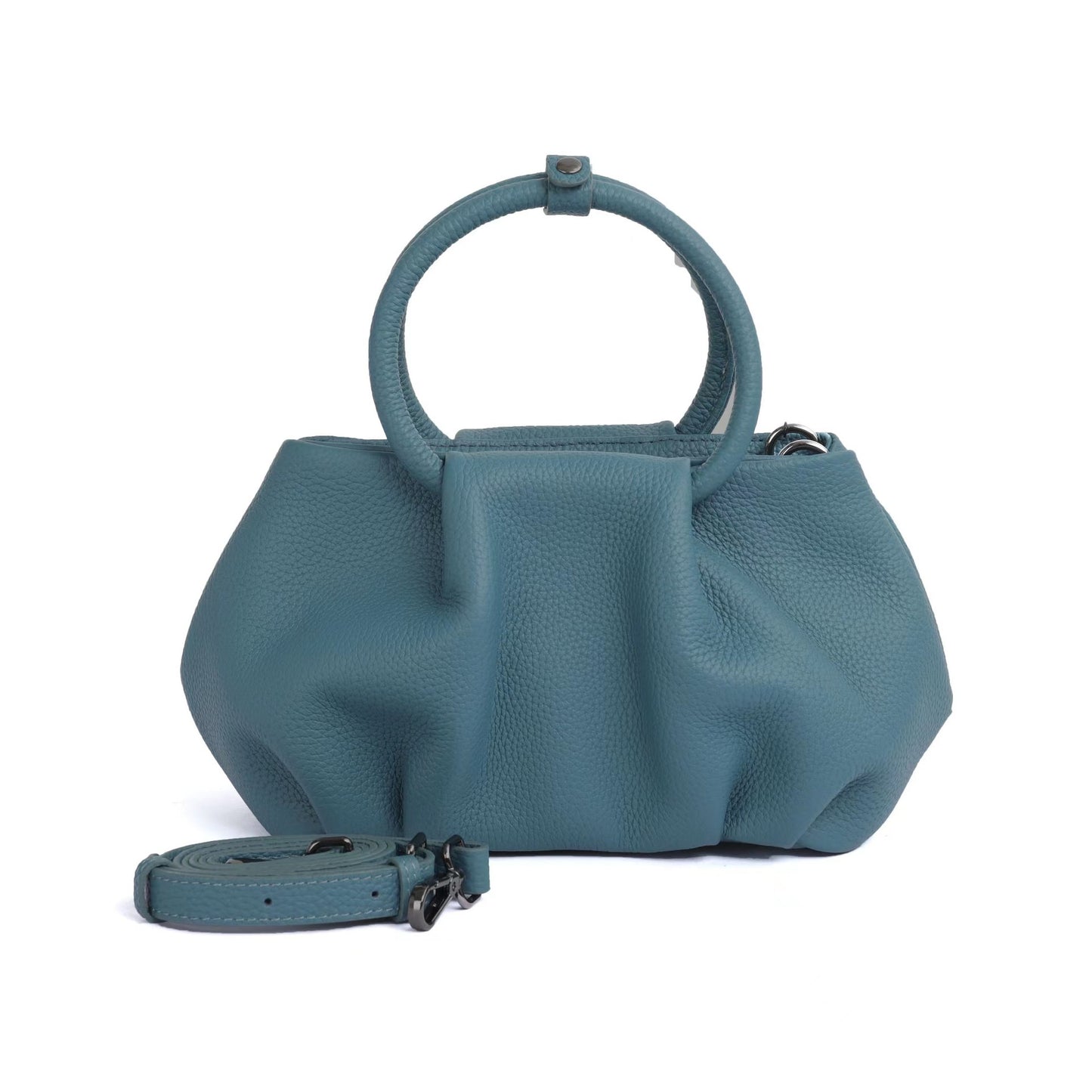 Original Design Pleated Leather Women's Bag