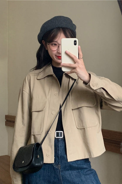 Short Work Jacket Versatile Korean Style