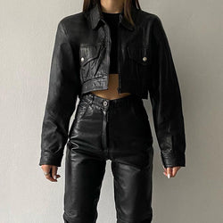 Ladies Fashionabl,e New Street Trend Motorcycle Jacket.