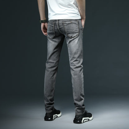 New, Men's Skinny White Jeans.