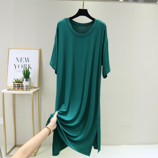 Sleepwear women night dress new modal cotton nightgowns loose large size nightshirt female gown sleep dresses nuisette femme