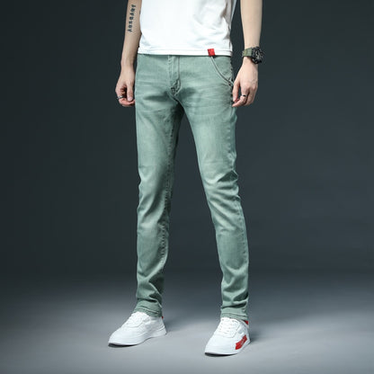 New, Men's Skinny White Jeans.