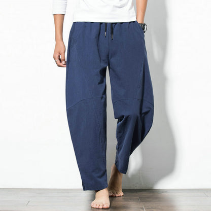 Chinese Style Harem Pants Men's. Streetwear Casual Joggers.
