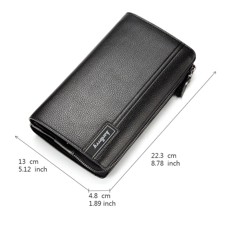 Men's Wallets, Cell Phone,  Pass-card, High Quality Multifunction Wallet.