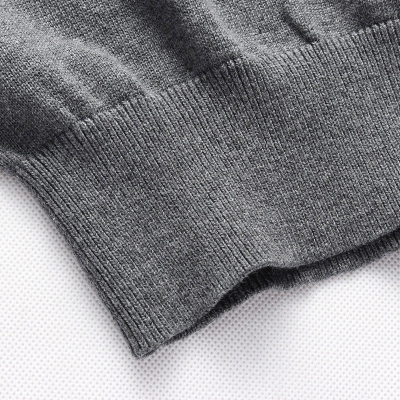 Casual Men's Sweater O-Neck Striped Slim Fit Knittwear 2023