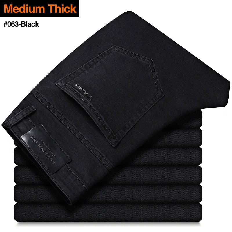 New, Men's Stretch Regular Fit Jeans.