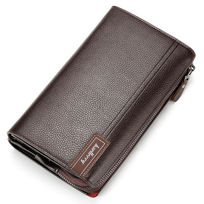 Men's Wallets, Cell Phone,  Pass-card, High Quality Multifunction Wallet.