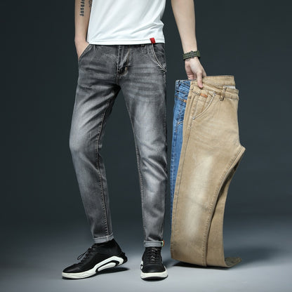 New, Men's Skinny White Jeans.