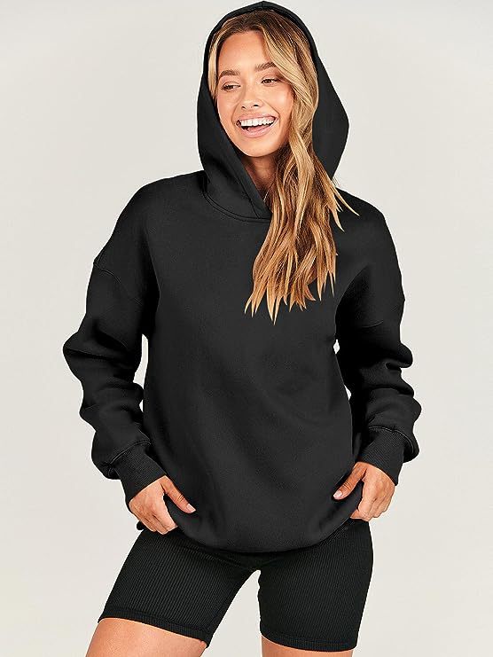 Ladies Loose Hooded Sweater, Sports And Leisure.
