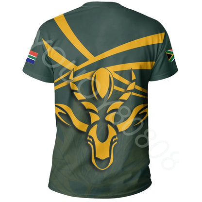 South African Springbok - Rugby Fans T-Shirt