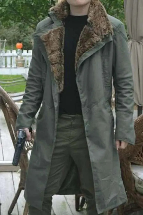 "Blade Runner 2049" cotton jacket trench coat.