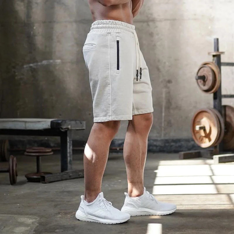 2024 New Men Sporting Running Shorts Cotton Bodybuilding Sweatpants Fitness Short pants Jogger Gyms men sport Training Shorts