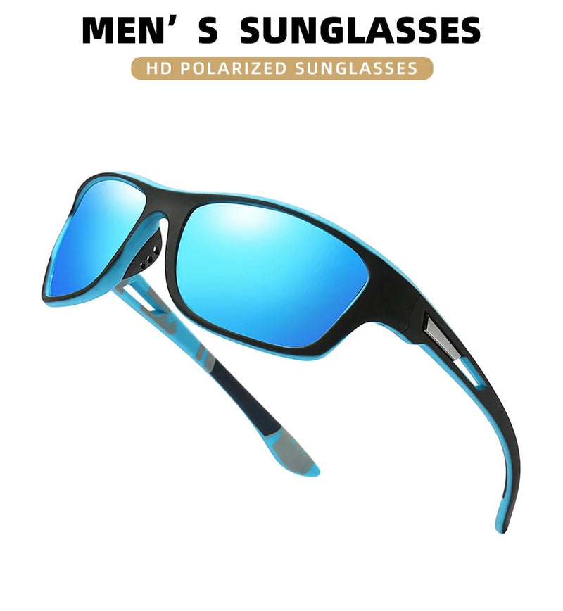 2023 High Definition Polarized Sunglasses for Men Women Outdoor Sport Fishing Sun Glasses UV400 Protection Driving Eyeglasses