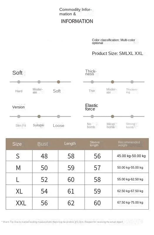 Temperament versatile cardigan women solid color knitted top loose sweater