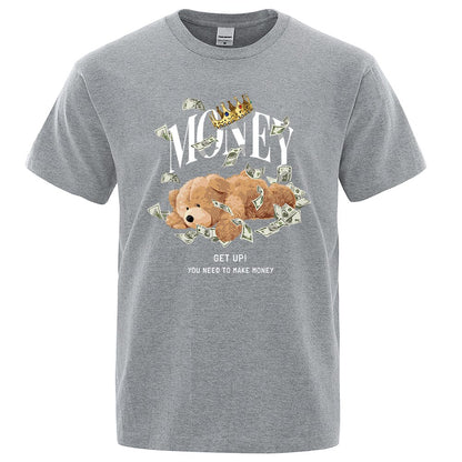 Teddy Bear T Shirt For Men, Quality Brand Tee Shirt.