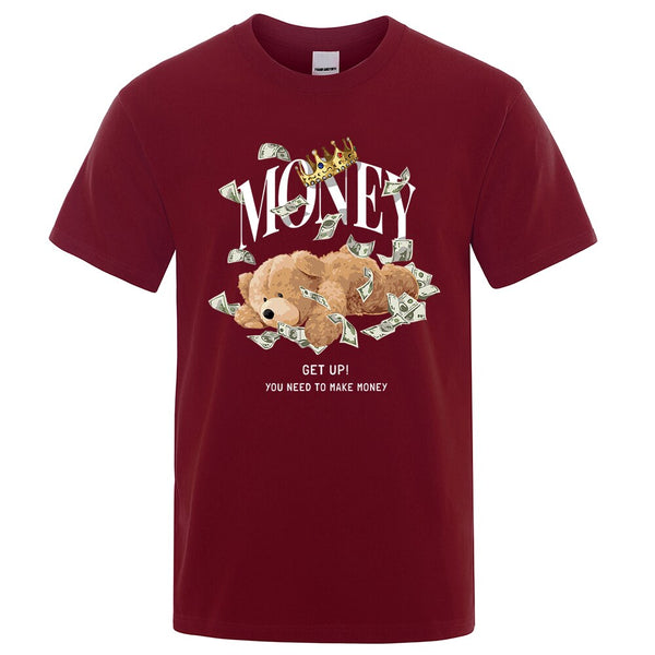 Teddy Bear T Shirt For Men, Quality Brand Tee Shirt.