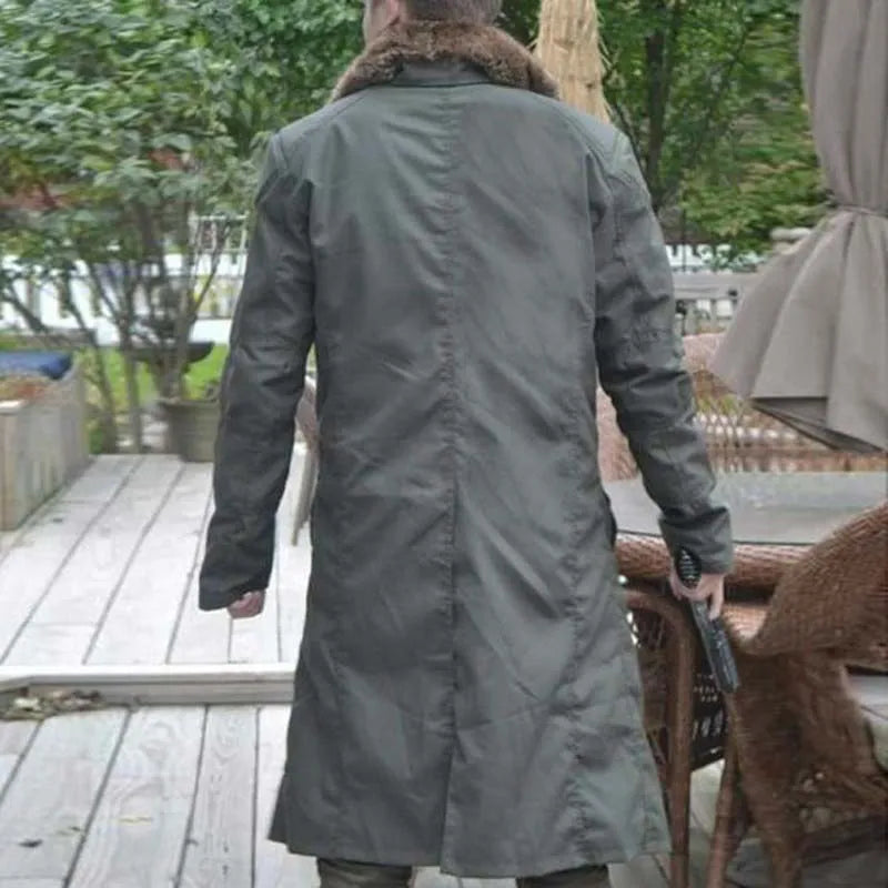 "Blade Runner 2049" cotton jacket trench coat.