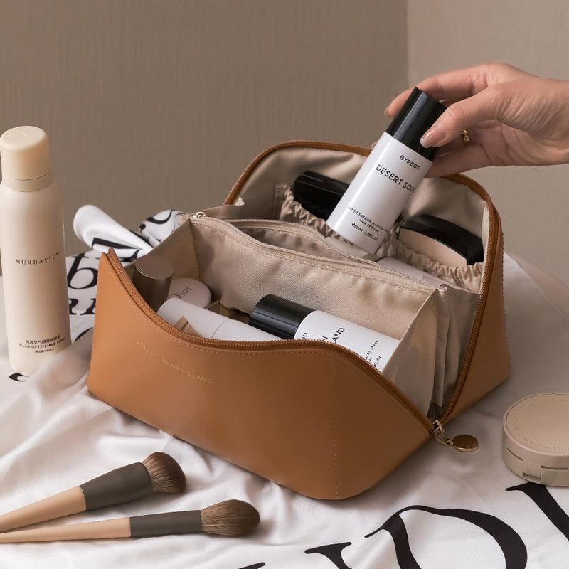 Women's Toiletries Travel Cosmetic Bag.