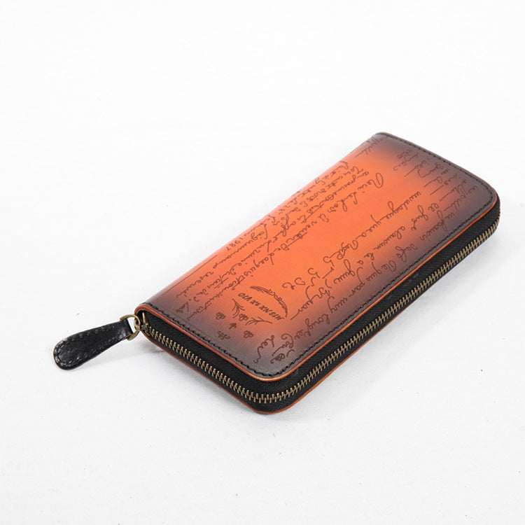 New Handmade Retro Cowhide Wallet For Men