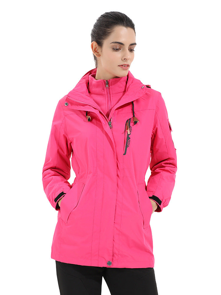 Men Sports And Leisure Warm Waterproof Jacket