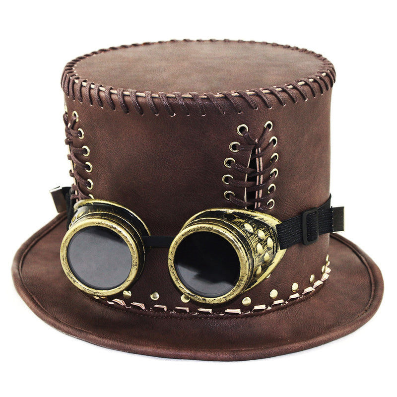 Steampunk industrial retro gentleman bowler women