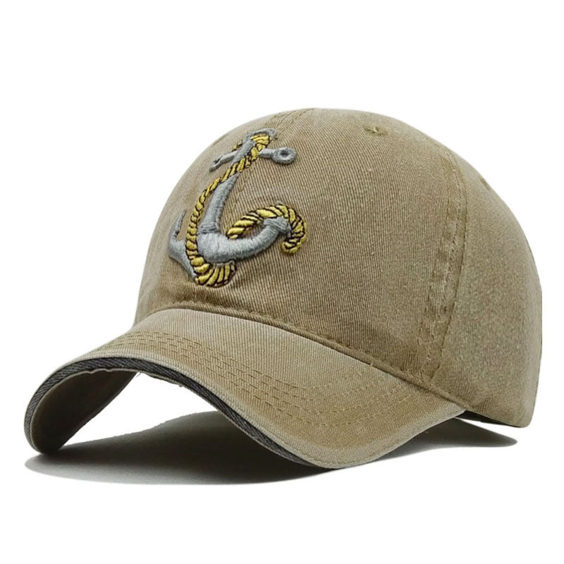 Anchor Embroidered Baseball Caps