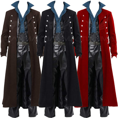 Steampunk Retro Gothic Coat Windbreaker Coat