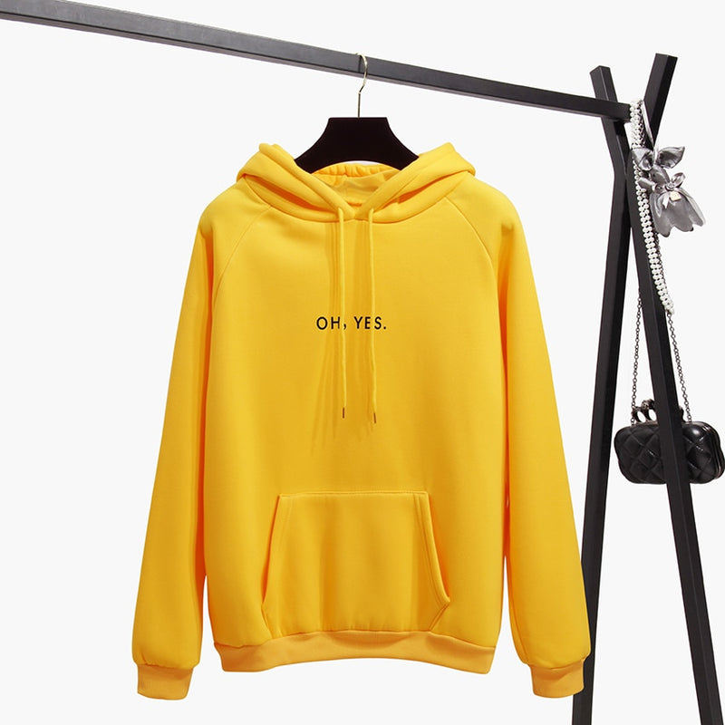 Women's Hoodies Sweatshirt Female Clothes Pink Casual Coat