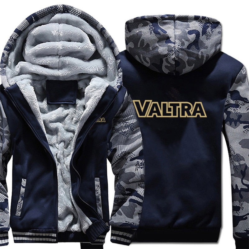 Cool Valtra tractor Hoodies Men Winter Coat Pullover Fleece Warm Valtra Jacket Sweatshirts
