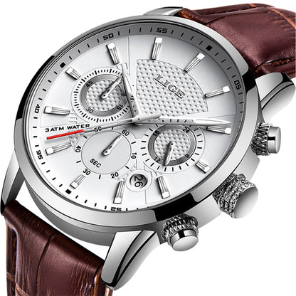 New Mens Waterproof Sport Automatic Date Quartz Watch