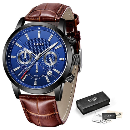 New Mens Waterproof Sport Automatic Date Quartz Watch
