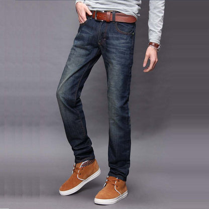 Classic Men Casual Denim Jeans