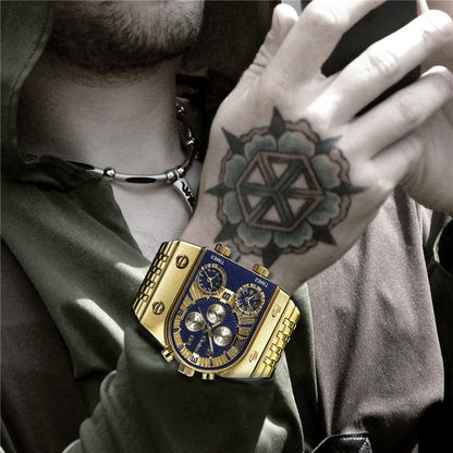 Men's Military Waterproof Wristwatch.