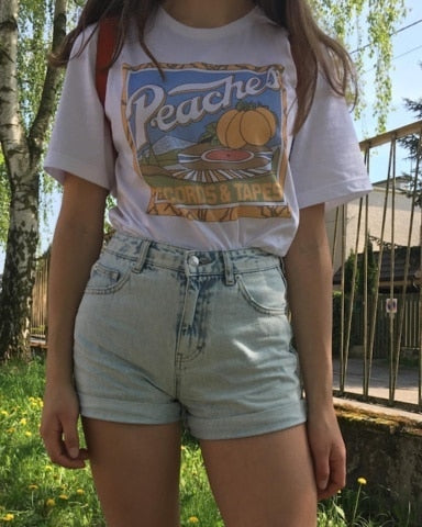 Unisex Vintage Peaches T-Shirt