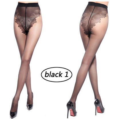 POINTOUCH Sexy Stockings Summer Thin Tights High Elastic Underwear Women Lingerie Nylon Pantyhose Long Thigh Medias Girl Panty
