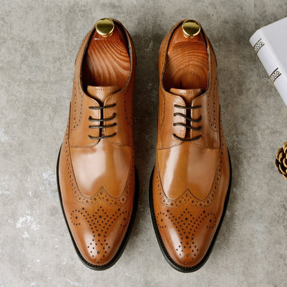 Desai 2022 New Men's Genuine Leather Shoes