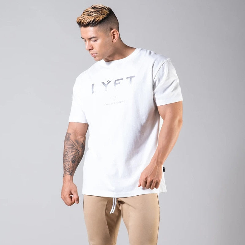 New Summer Sportsmen Fitness Loose Tops Stretch Basketball Oversized T-Shirt.