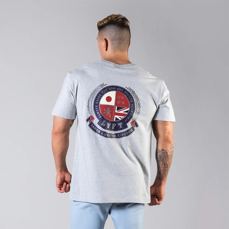 New Summer Sportsmen Fitness Loose Tops Stretch Basketball Oversized T-Shirt.